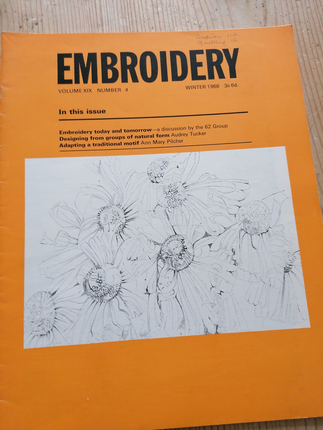 Embroidery Magazine Jounral of Embroidery Guild 1968 Etsy