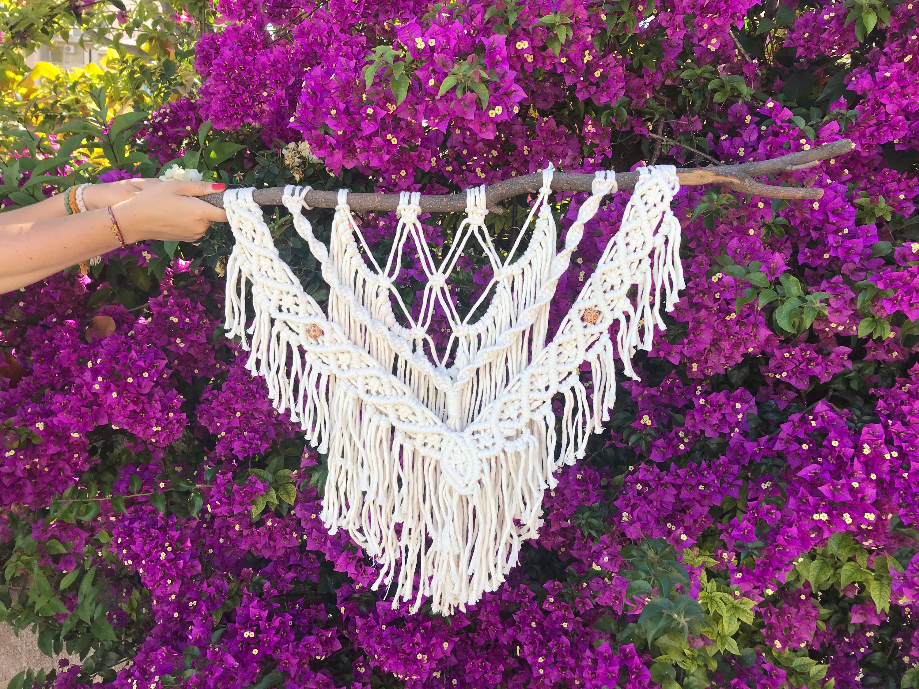 Macramé Mural Praha