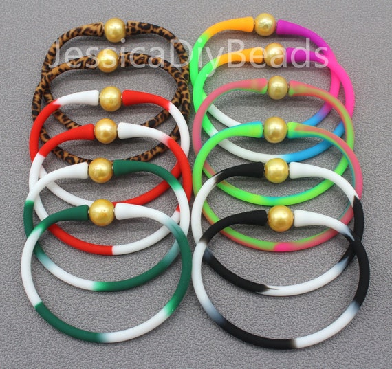 Silicone pearl bracelet discount