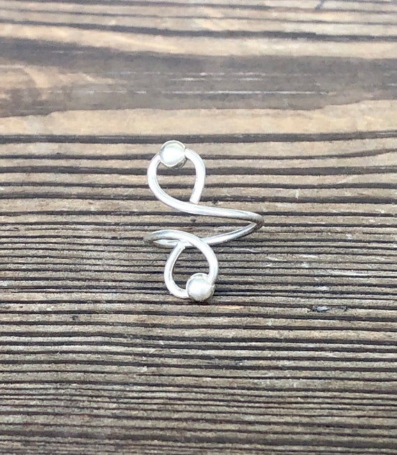 Sterling Silver Wire Wrap Ring - image 1