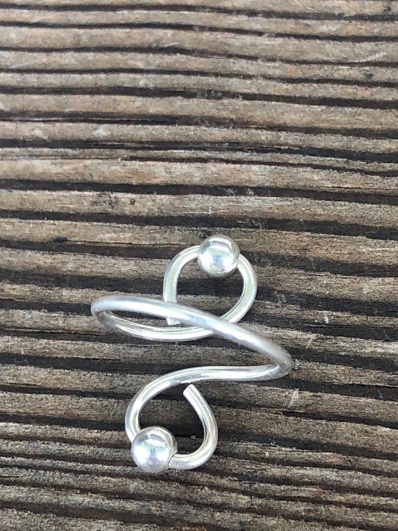 Sterling Silver Wire Wrap Ring - image 4