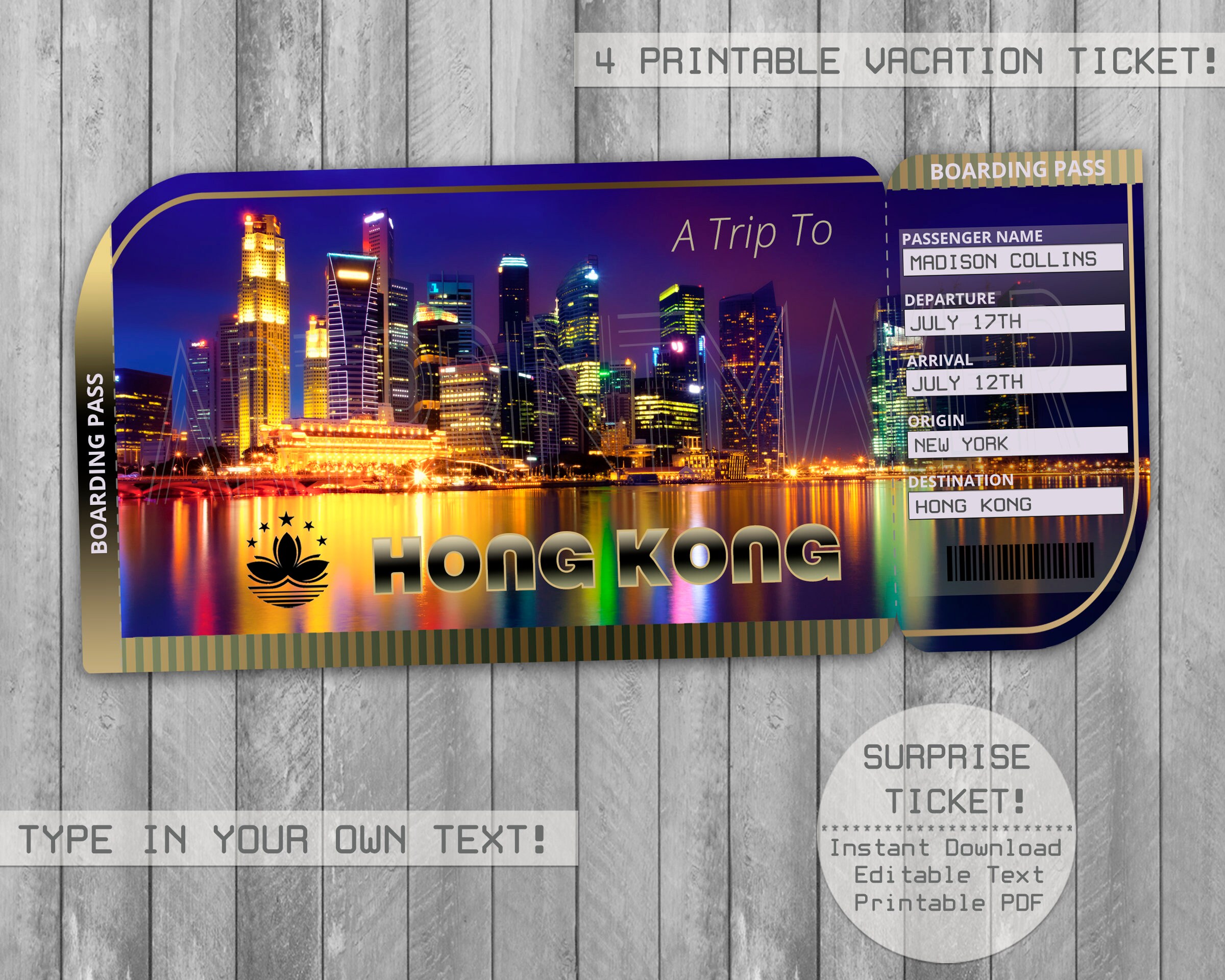 hongkong tourism free tickets