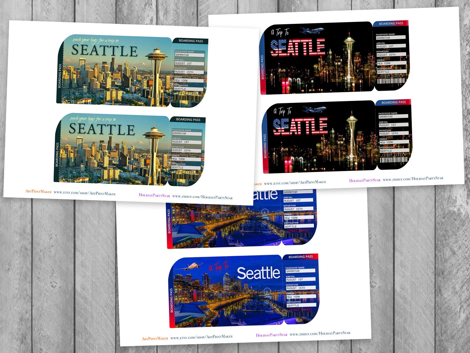 round trip tickets seattle