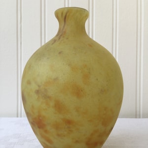 Gelbe Vase Delatte
