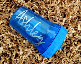 Vaso antiderrames de Barrio Sésamo: Monstruo de las Galletas, Pájaro Grande y Elmo. Vaso premium para niños y bebés. Regalos de cumpleaños.