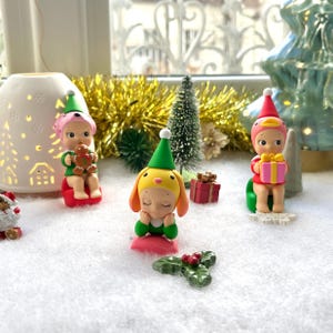 NEW Sonny Angel Special Collection 2025 Santa&#39;s Little Helper, Pumpkin Patch, Cherry Blossom Hanami, Gifts of Love, Candy Store,Rainy Days