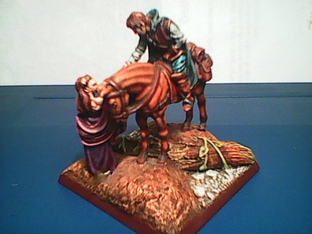 Figurine Mithril LO4 Aragorn - Collection Seigneur Des Anneaux - Neuf - Tranche 12-16 Ans