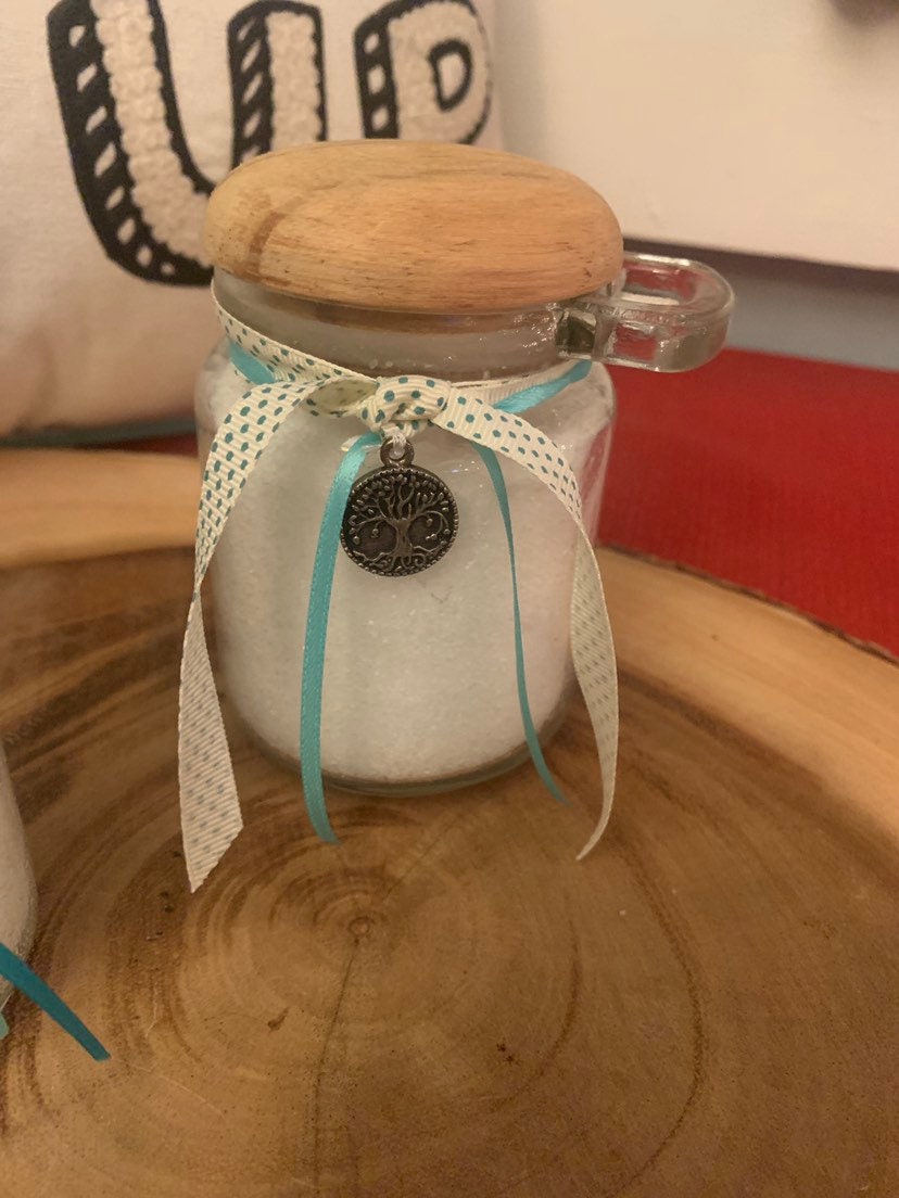 Bath Salts Bath Salt Container Bath Salt Gift Set Lavender Etsy