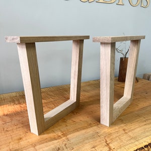 White Oak Coffee Table Legs