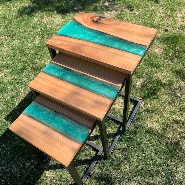Nesting Tables Etsy
