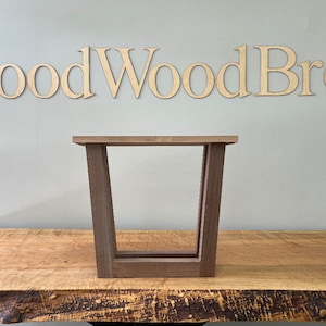 Good Wood Coffee Table Legs (Solid Walnut)
