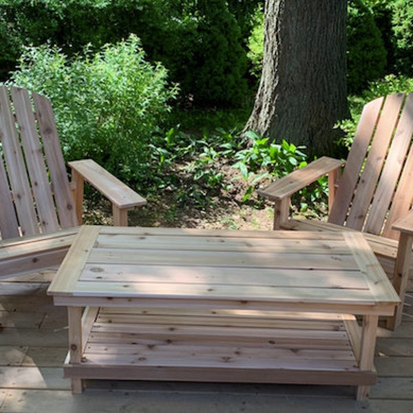 Cedar Coffee Table Etsy