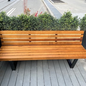 Outdoor Ash Bench