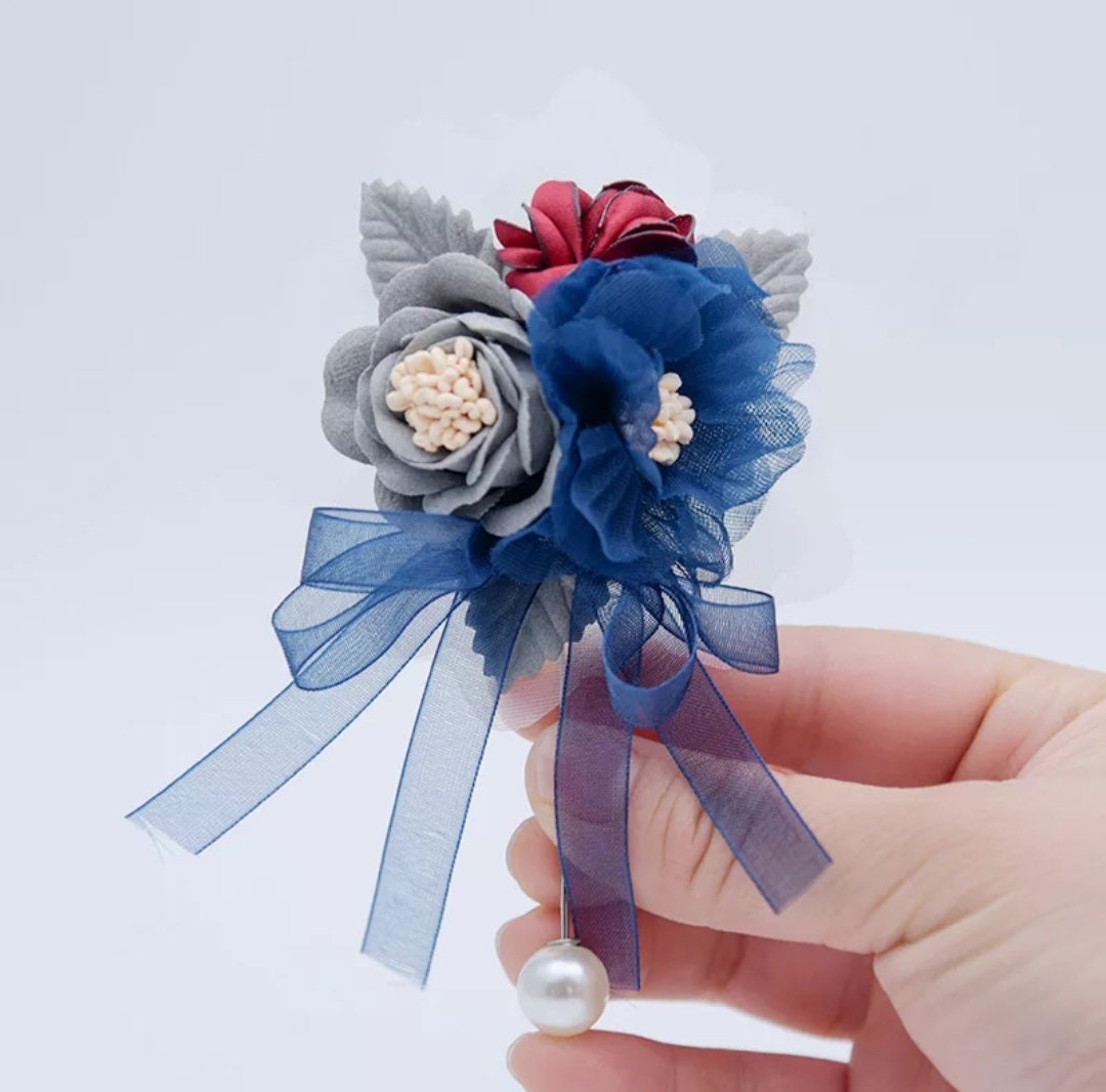 Bridesmaid Wrist Corsage Flower Wrist Corsage Bracelet for Etsy
