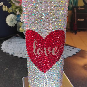 Rhinestone Vase