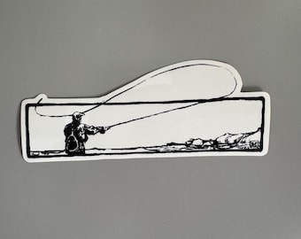 Fly Tie Sticker - Etsy