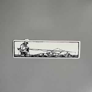 Fly Tie Sticker