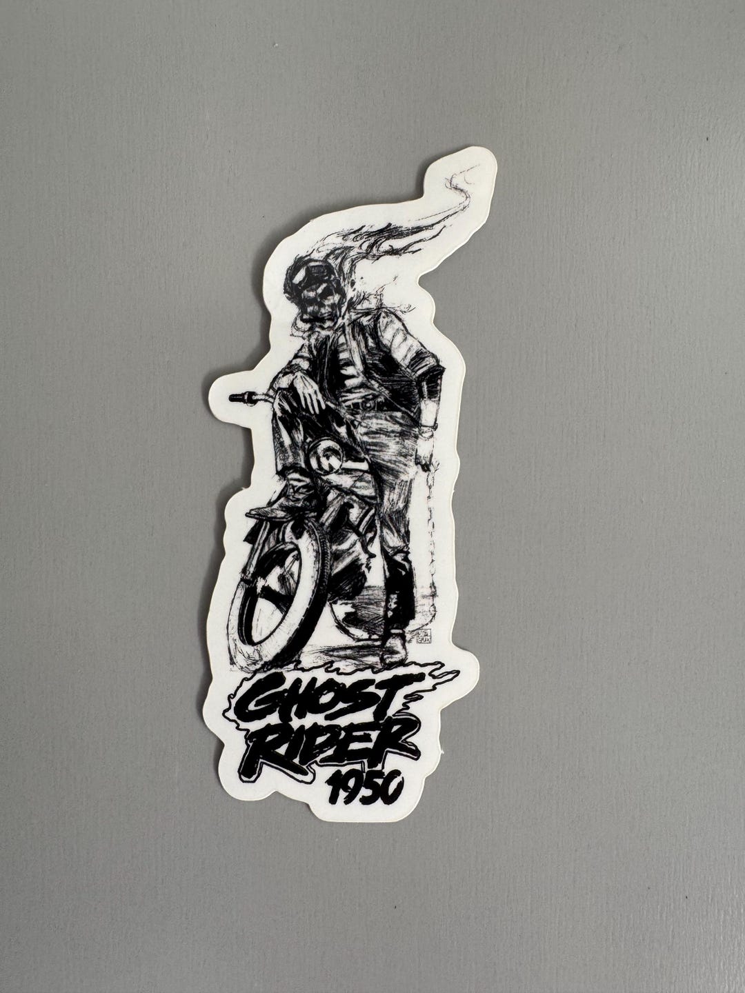 Ghost Rider Decals Ghost Rider! Circa 1950 Sticker! Marvel! - Etsy