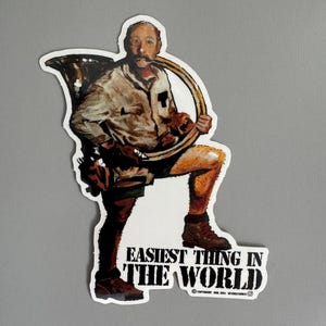 Mr. Pancake, “Easiest Thing in the World” Sticker, Ladyrillers Film.