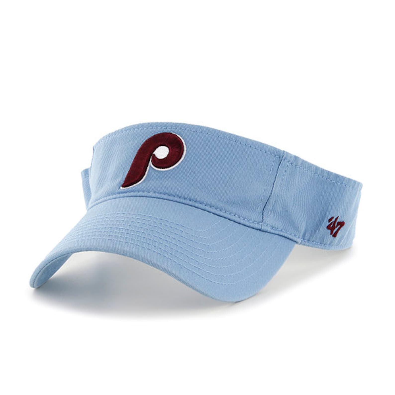 Philadelphia Phillies Visor hecho por 47 Brand Etsy