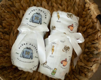 harry potter receiving blankets