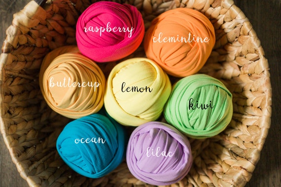 Newborn Photography Wrap: Stretchy Jersey Knit Swaddle Prop