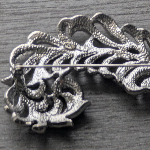 Kenneth Jay Lane feather Pin, 2003 KJL Feather Br… - image 10