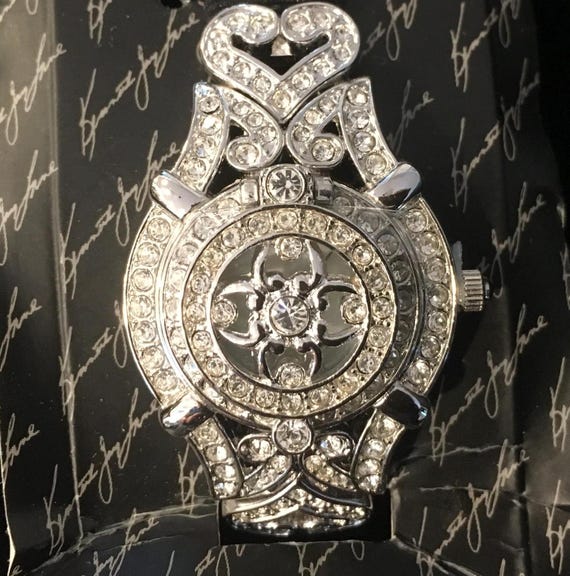 Kenneth Jay Lane Sparkle Brilliance Rhinestone Watch  display picture 2