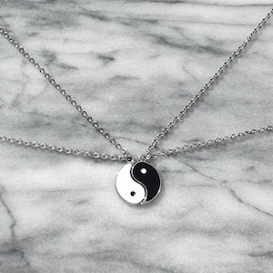 Yin & Yang - Friendship Chains Partner Chains Made of Stainless Steel Friendship Chains Partner Chain Gift Valentine's Day