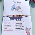 Your name as a gemstone bracelet crystal bracelet partner friendship bracelet gift personalized design your bracelet with crystals product logo