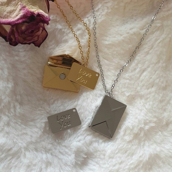 Hidden i love you deals necklace