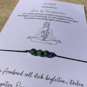 ZOISIT Armband •  Glücksbringer • Edelsteinarmband • Geschenk