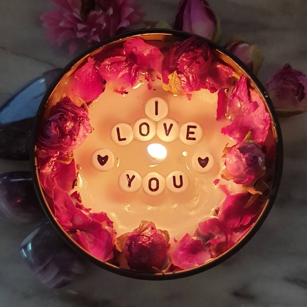 Candles With Message Etsy