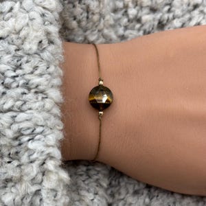 Tigerögaarmband • Kraftarmband • Modarmband • Energiarmband • Inre styrka • Lyckobringare • Ädelstensgåva • Styrkebooster