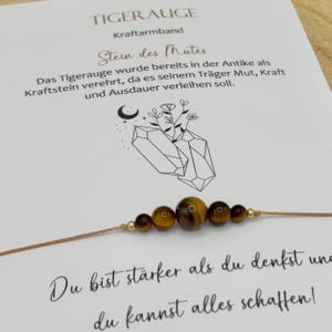 Tigerögaarmband • Kraftarmband • Modboost • Inre styrka • Lyckoamulett • Personlig ädelstensgåva