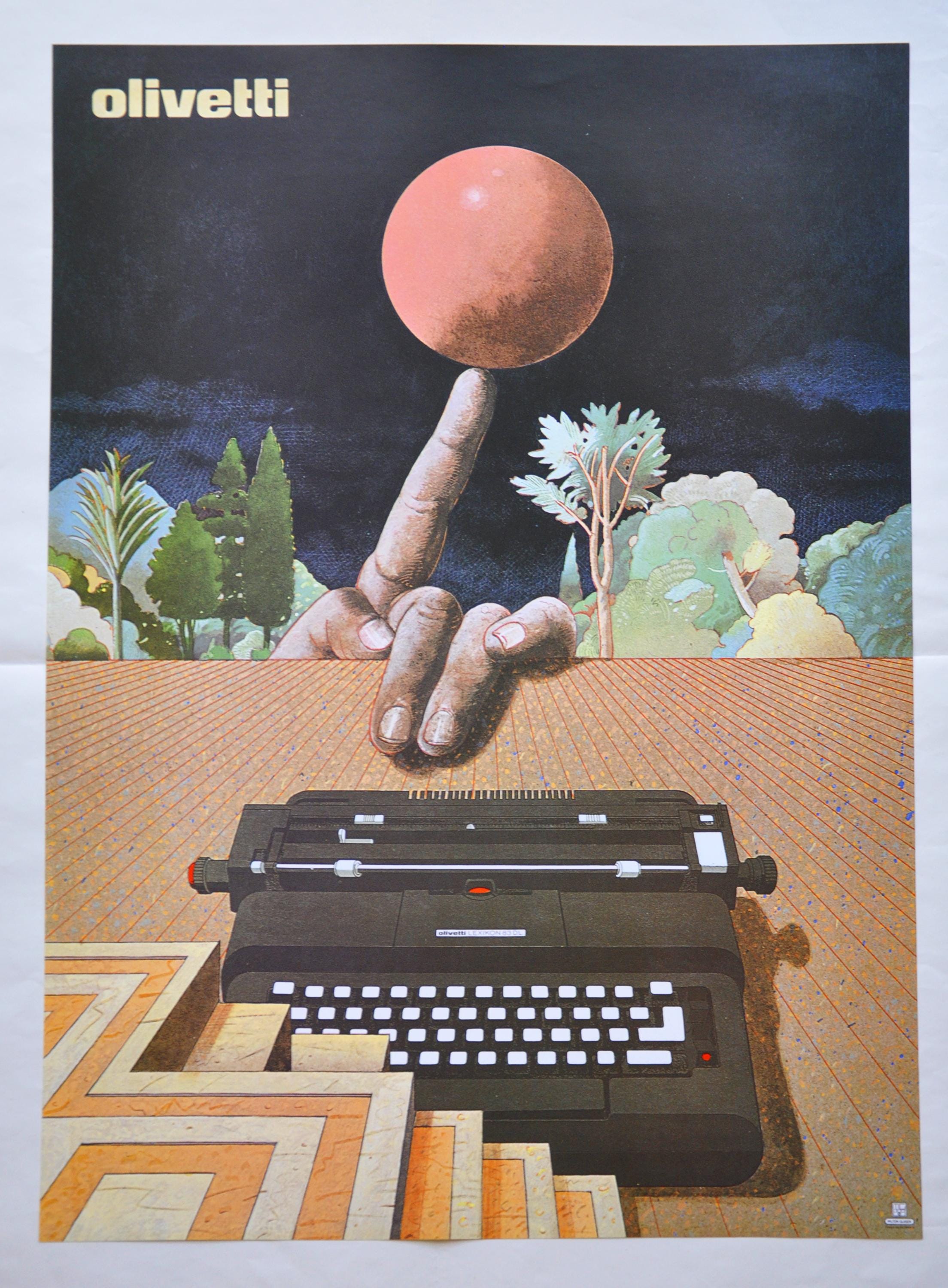 Olivetti poster - Etsy 日本