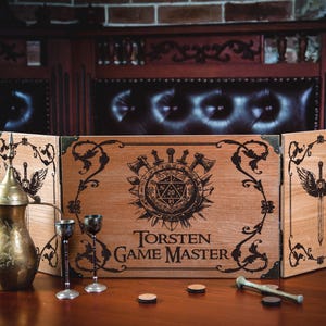Game Master Screen, Dice Games, Dragon Screen, Game Master gift