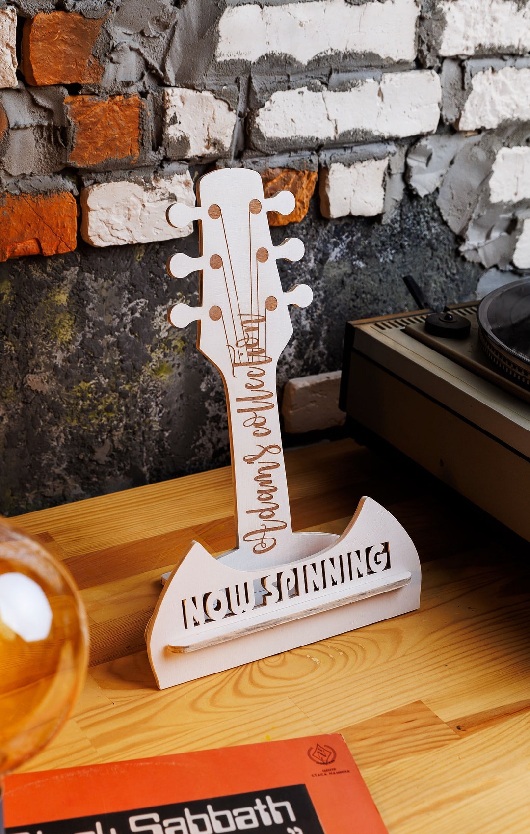 Vinyl Record Holder Stand, Now Playing Record Stand, Vinyl Record Stand Wood, Wood Vinyl Record Storage, Vinyl Record Display, Record Stand