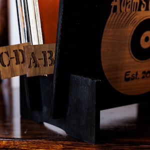 Vinyl Record Dividers Christmas gift for boyfriend, Vinyl gift for dad Record Separator