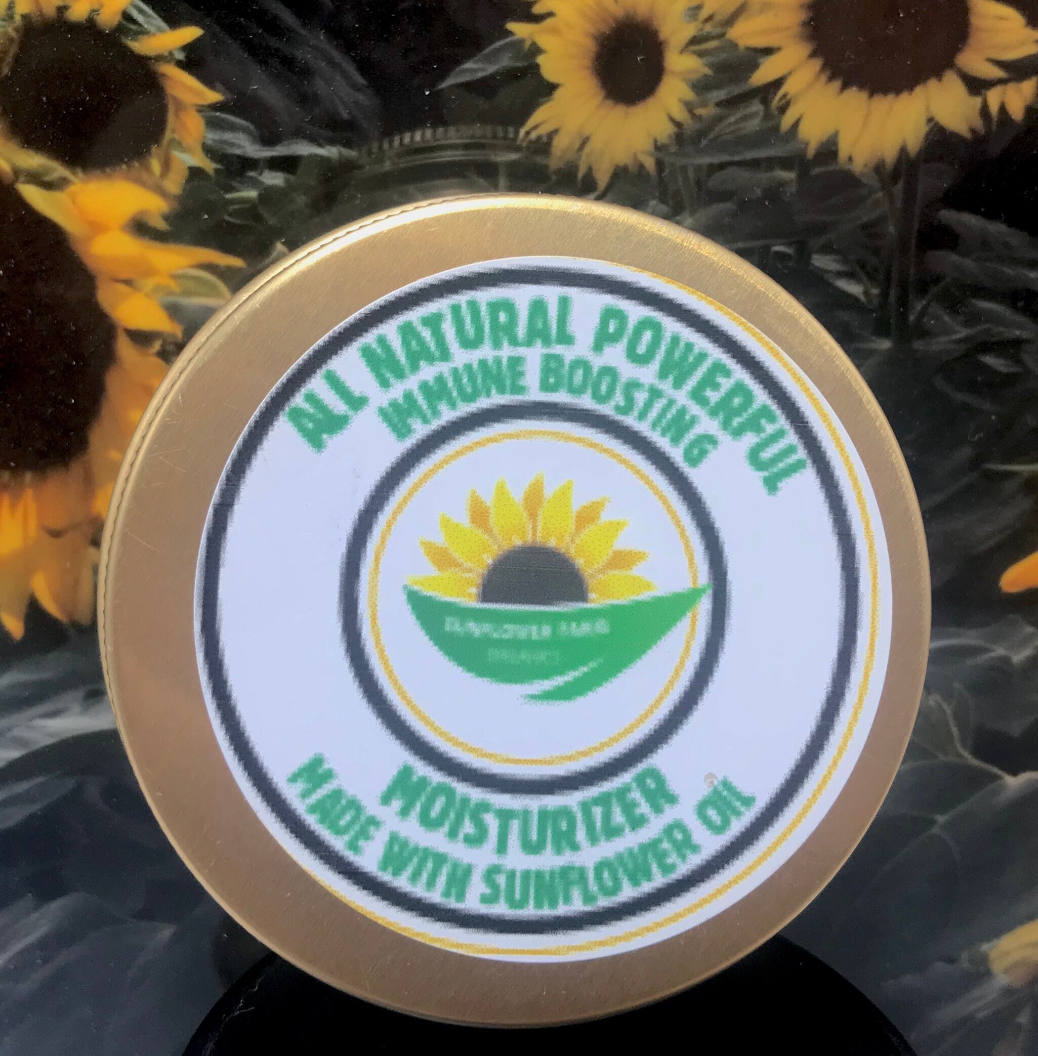 Women's Sensitive Skin Sunflower Oil Moisturizer Lotion Etsy