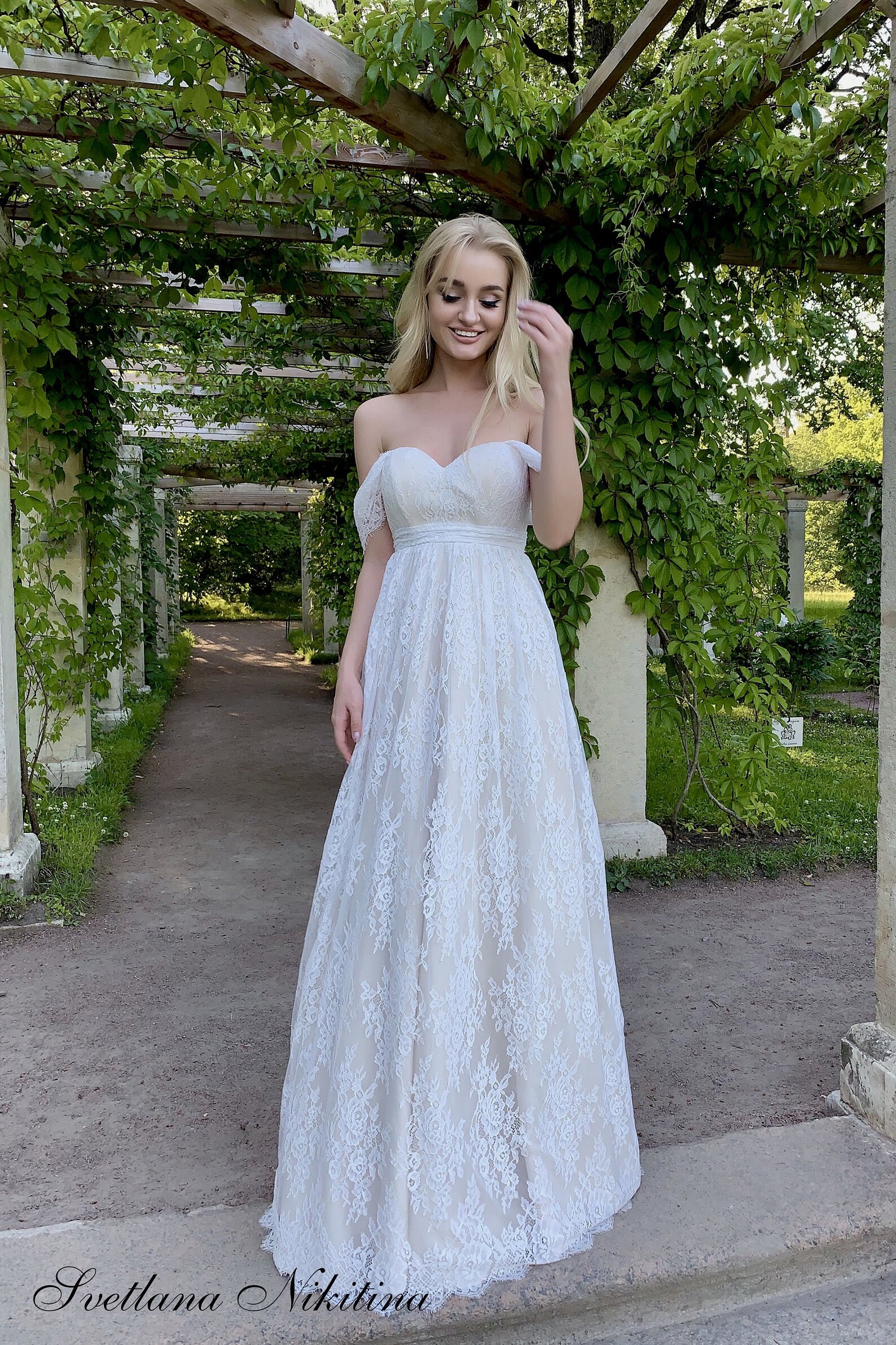 Maternity wedding dress Bohemian lace wedding dress Beach Boho | Etsy