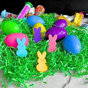 Bunny Fridge Magnet Peep Inspired Marshmallow Easter Basket Decoration Rabbit Farm Life Animal Cute Spring Décor Cheap Kids Party Favor