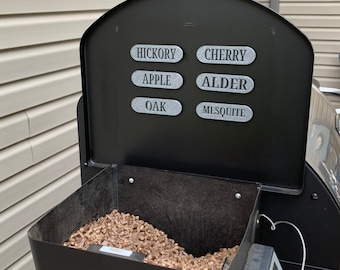 Build Your Own Pellet Hopper Plastic Magnets BBQ For Him Custom Gift For Husband Smoker Decor For Man Cave Tools For Boyfriend Christmas