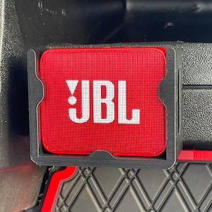 Portable Speaker Mount for JBL GO2 for Golf Cart Car RV Boat Camping Wall Small Adhesive Speaker Holder Golf Cart Caddy Accessory Christmas