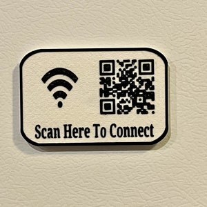 Custom WiFi Scannable 3D Printed Magnet Easter Sale