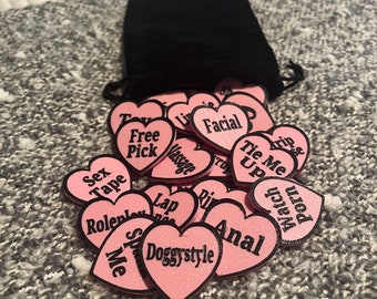 Anniversary Gift Naughty Date Night Tokens For Her Gift For Husband Pleasure Kinky Present Boyfriend Fathers Day Christmas Gift Best Couple