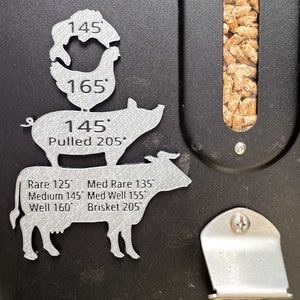 Big Green Egg Compatible Gift For Men Plastic Magnet Grilling Husband Decor BBQ Sign Barbecue Present For Him  Christmas Sale