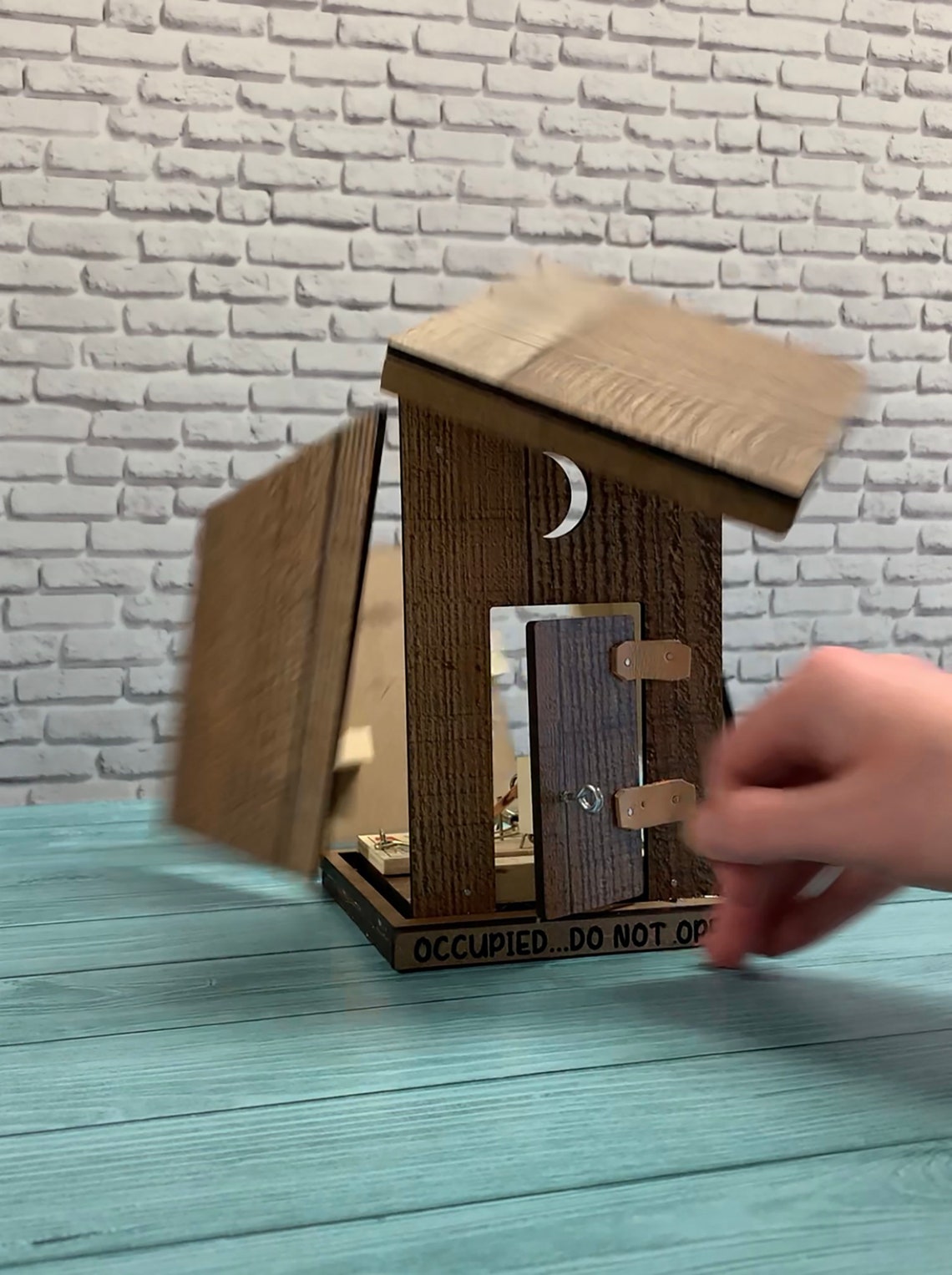 Exploding Outhouse Prank Gag Gift - Etsy