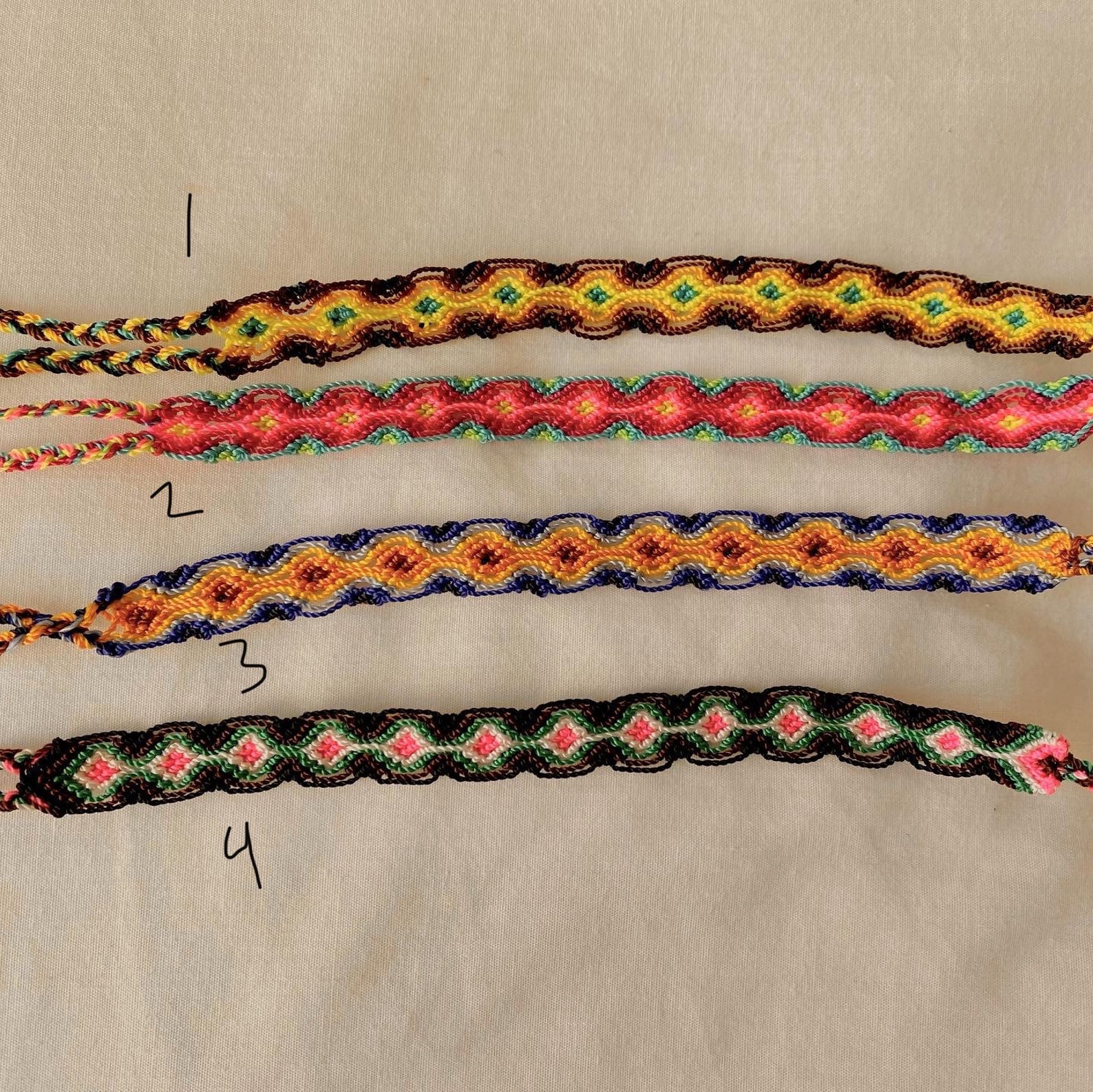 MexicanStyle Woven Bracelets Etsy