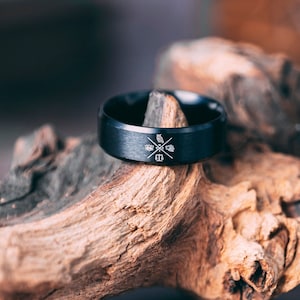 Stoic Four Cardinal Virtues Ring | The Cardinal Virtues of Stoicism Philosophy Ring | Four Virtues Ring | Stoic Ring Christmas Gift For Men